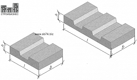 Блоки перекрытия продольных швов В-1, В-2